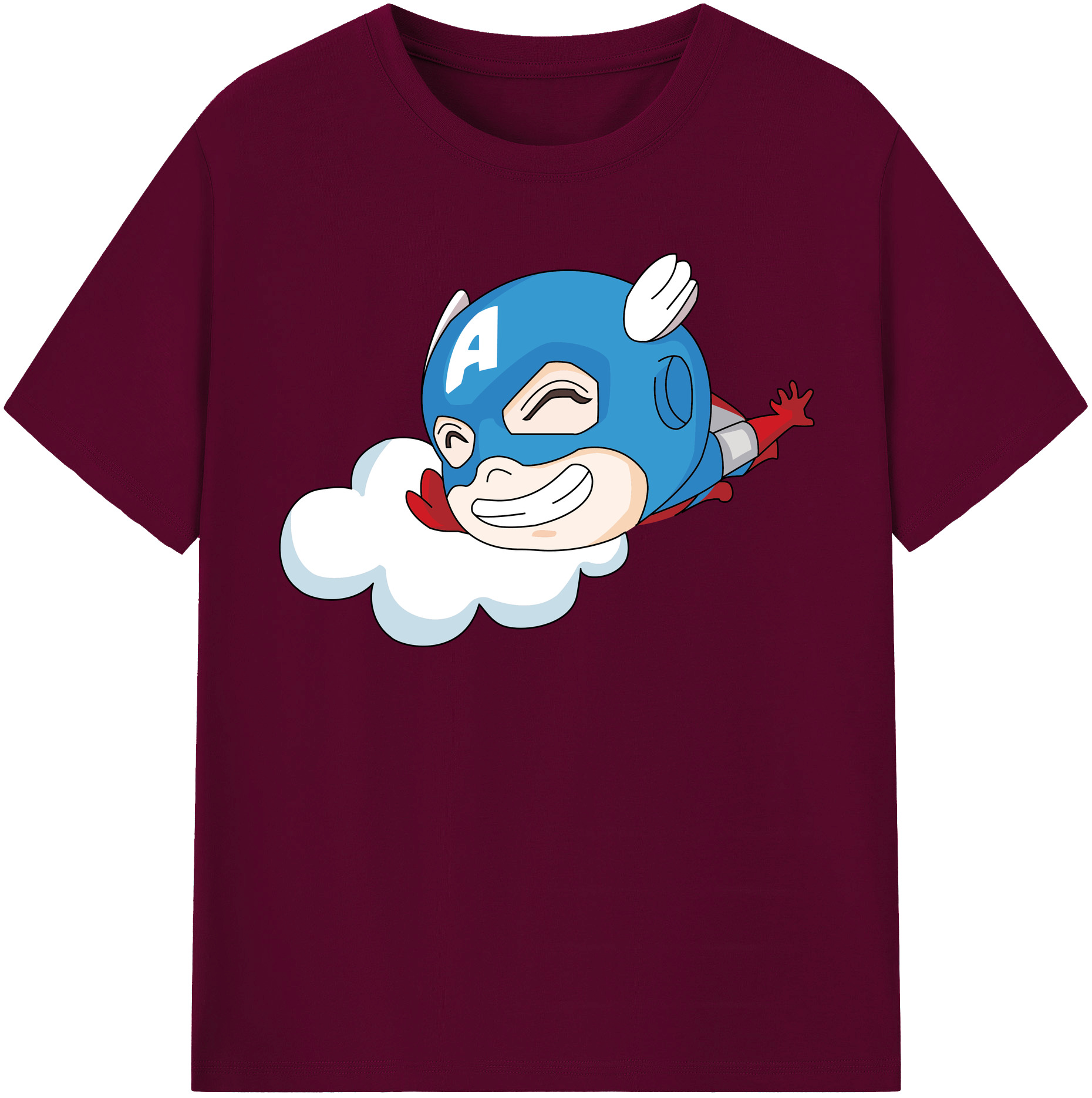 （画像用） アベンジャーズ The Avengers レディースカジュアルプリントTシャツ（綿100％）